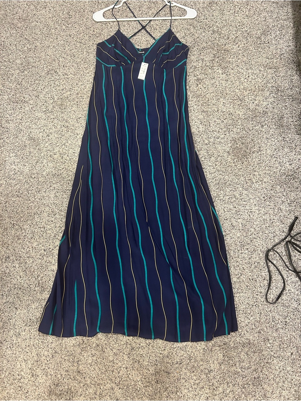 Madewell The Layton Midi Slip Dress NWT - Picture 4 of 6